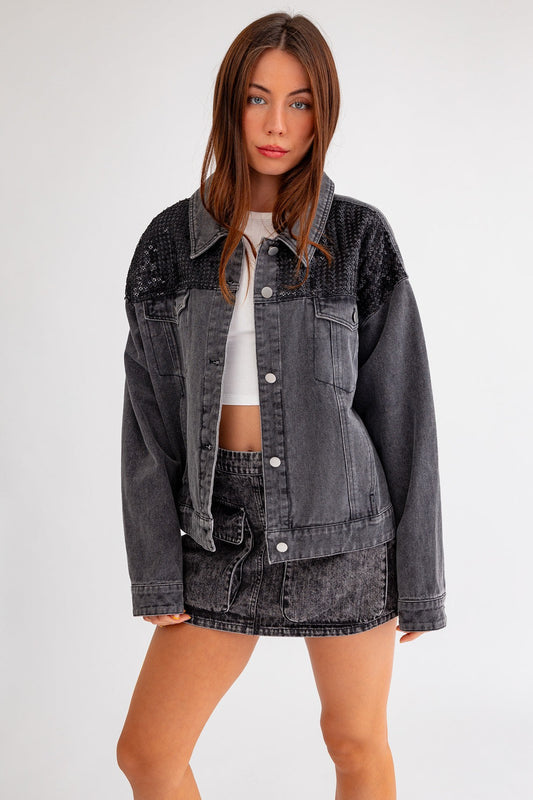 Layla Embellished Jean Jacket