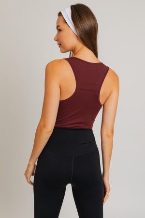 Scarlett U-Neck Racerback Bodysuit